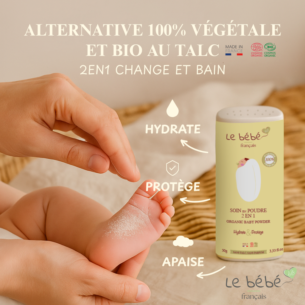 bienfaits du soin en poudre 2 en 1 : hydrate, protège et apaise